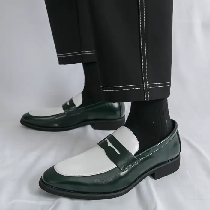 Hommes chaussures pour mariage mocassins 2025 nouveaux