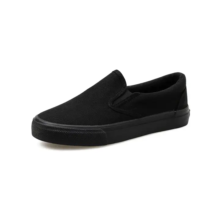 Mocassins en toile à enfiler pour hommes et femmes