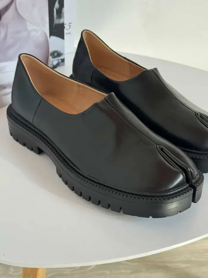 2025 Mocassins Tabi à plateforme épaisse pour femme
