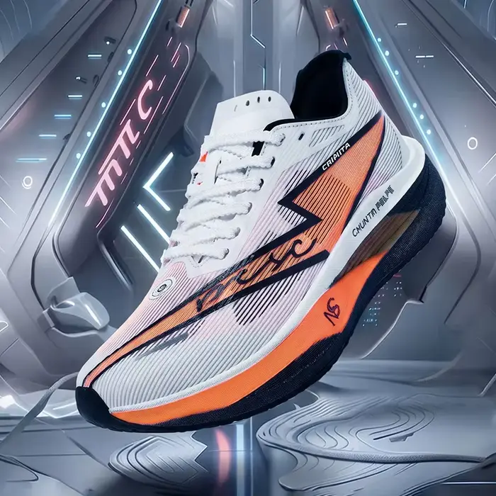 Chaussures de course Marathon pour hommes avec plaque en carbone
