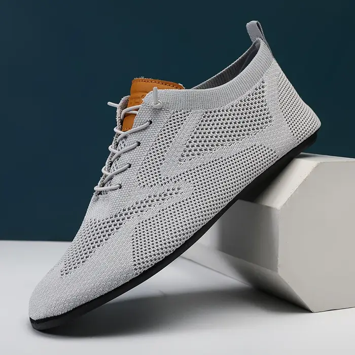 Chaussures Plates en Maille pour Homme