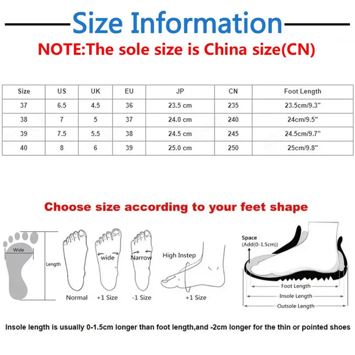 Chaussures Canisées Décontractées pour Femme