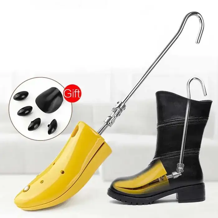 Arbres à chaussures pour bottes réglables supérieures élargies femmes