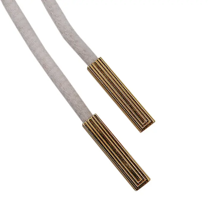 Coolstring Aglets Encounaker-Sweat à capuche en dentelle dorée Cuboïde, Embouts en métal, Têtes de r