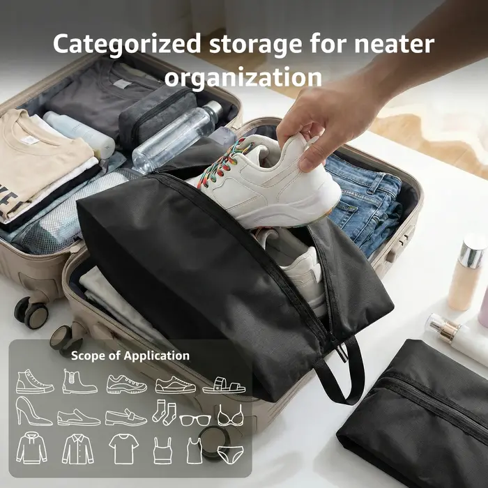Sacs de rangement portables pour chaussures