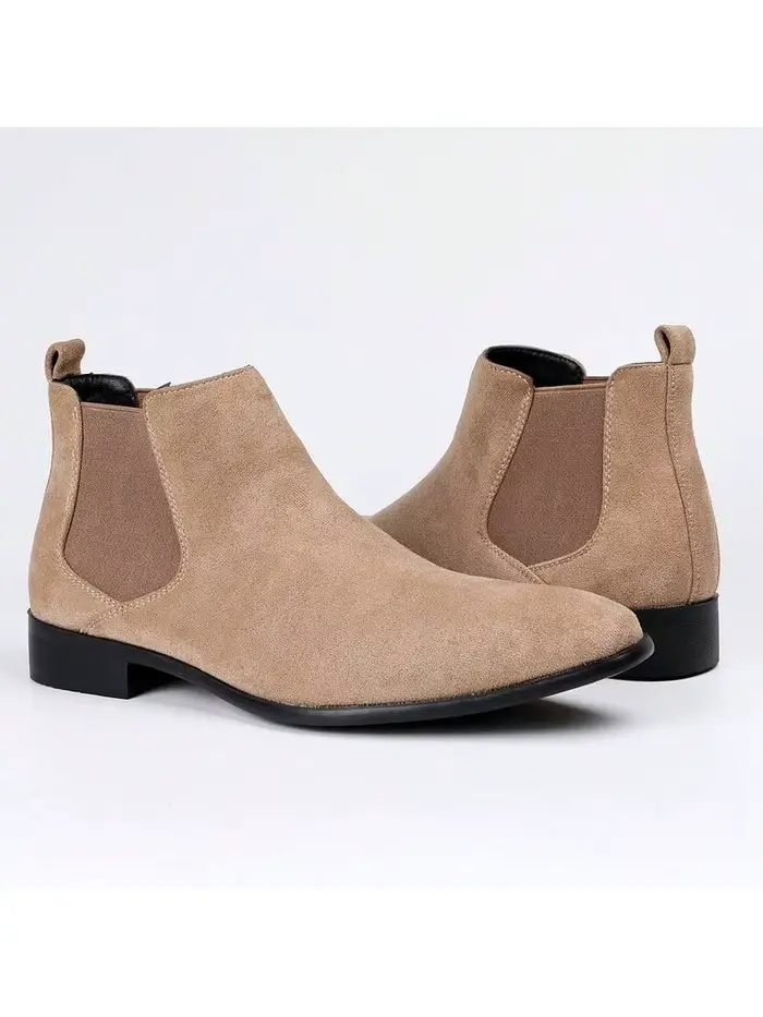 Bottes classiques à double élasticité pour hommes