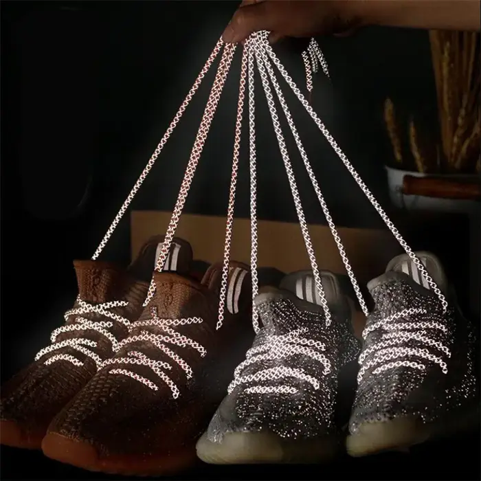 1 paire 120cm lacets réfléchissants
