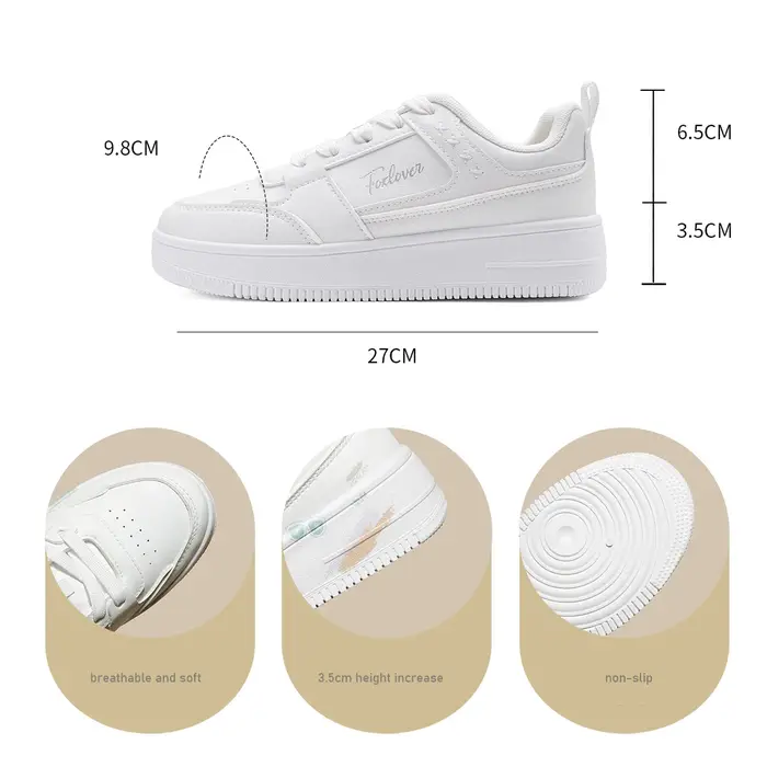 Baskets décontractées FOXER pour femmes et hommes, Nouveau style respirant 2026, Chaussures de sport