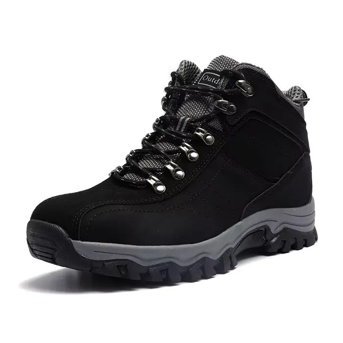 HIKEUP bottes de neige en daim
