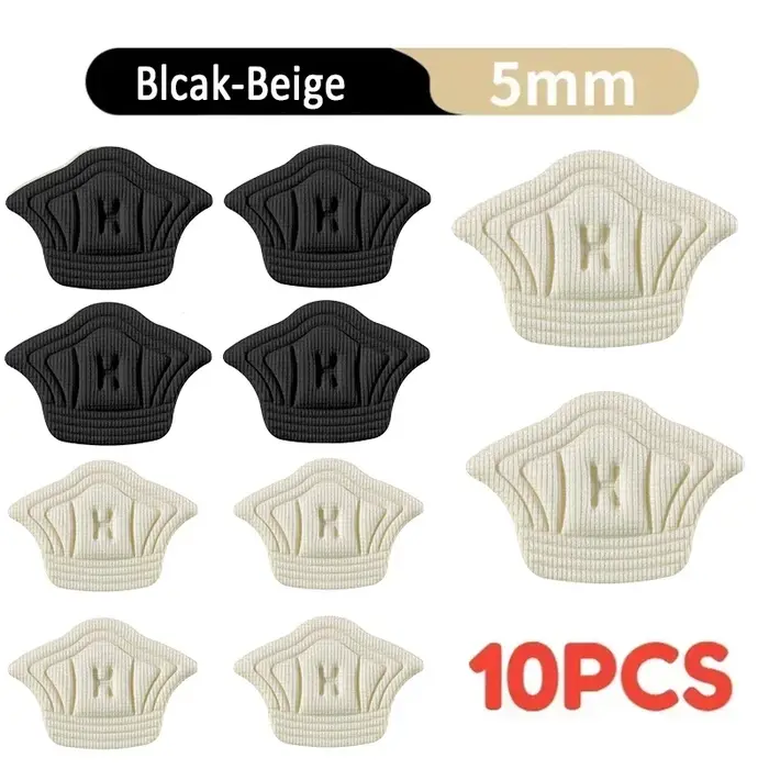 10 pièces/ensemble semelles intérieures pour chaussures Patch coussinets de talon