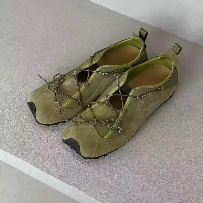 Chaussures décontractées vintage au design de niche