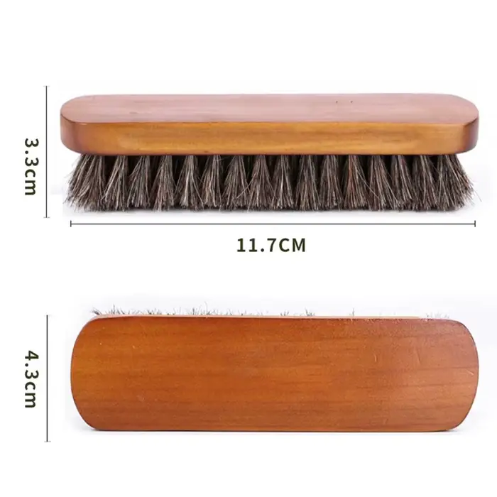 Brosse de Polissage et d'Entretien des Chaussures en Cuir