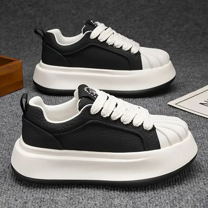 New Men'S Thick-Soled Height-Increasing Comfortable Lightweight Versatile Shoes