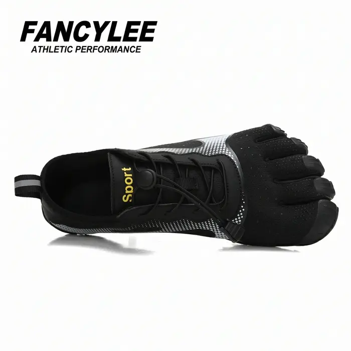 Maison FANCYLEE Chaussures Barefoot à Cinq Doigts Homme Professionnel Baskets Minimalistes Zero-Drop pour Musculation