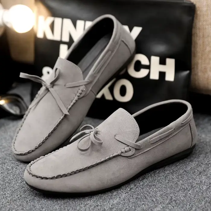 Chaussures décontractées pour hommes en faux daim automne 2026 – Confortables