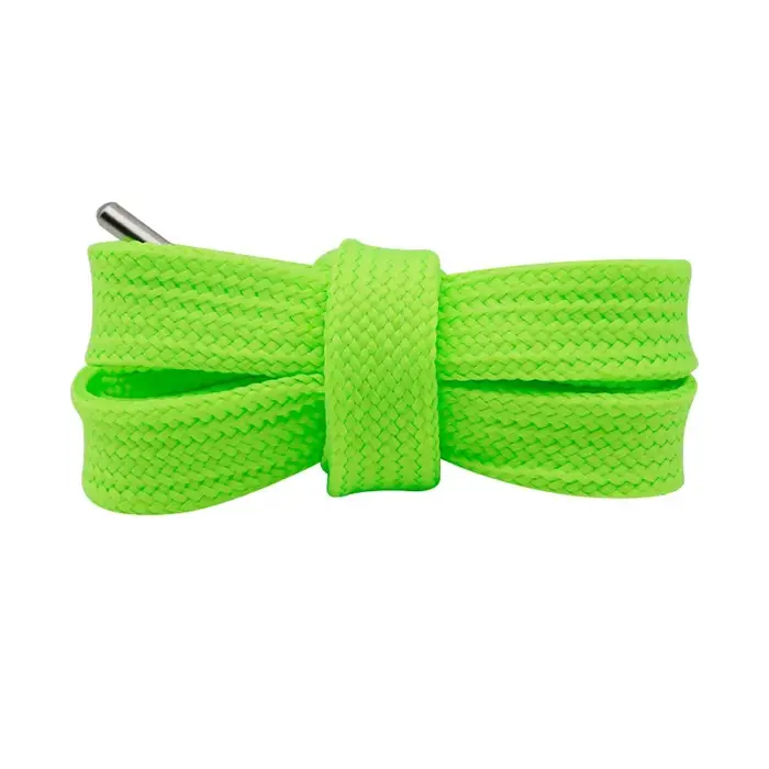 Coolstring lacets plats Extra larges de 18mm avec Aglets en métal argenté lacet épais et volumineux