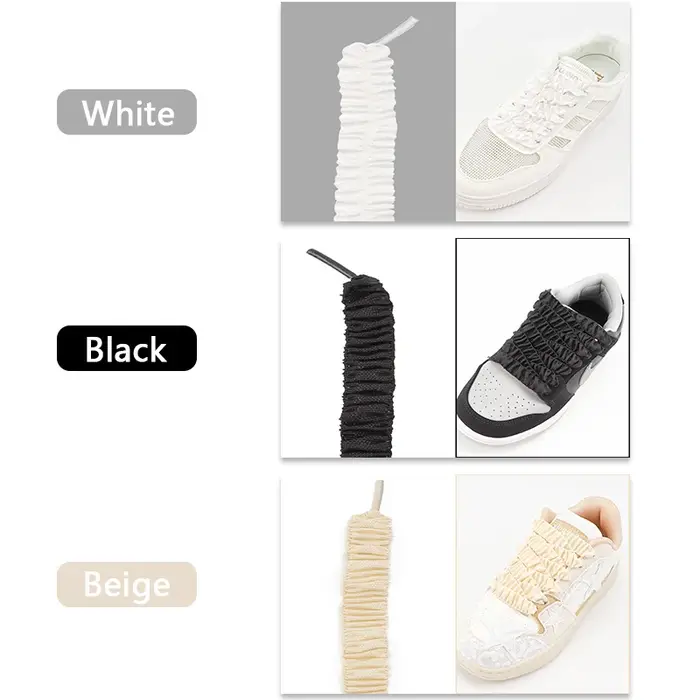 Lacets de champignon en dentelle de Style Girly mignons pour baskets