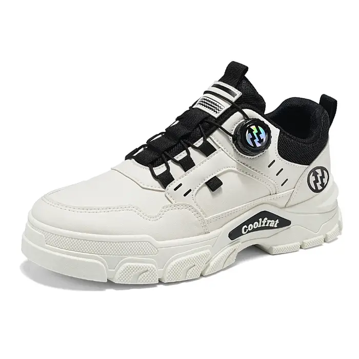 Nouvelles chaussures pour hommes basses boucle rotative sport décontracté à la mode en plein air cha