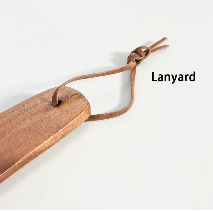 Chausse-pied en bois massif 15-31cm, manche court, spatule à chaussures facile à utiliser pour femmes enceintes, personnes âgées, maison, hôtel, prise confortable
