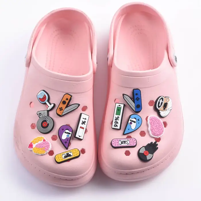Breloques de chaussures CD de musique