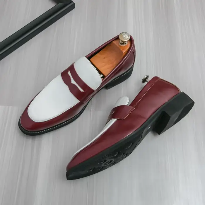 Hommes chaussures pour mariage mocassins 2025 nouveaux