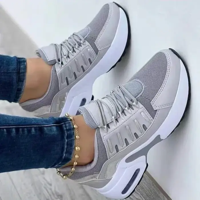 Baskets de tennis à plateforme pour femmes