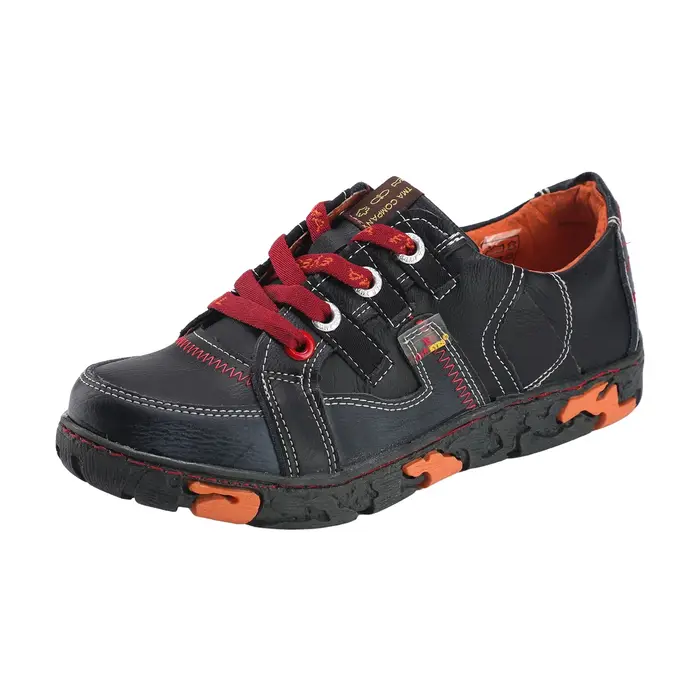 Baskets plates en cuir véritable pour femmes, chaussures d'extérieur