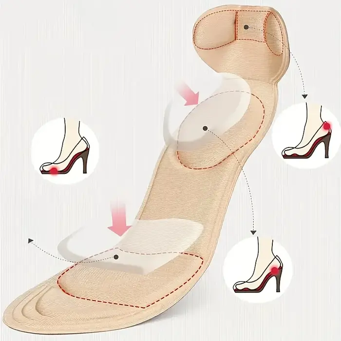 Semelles en mousse à mémoire de forme pour femmes