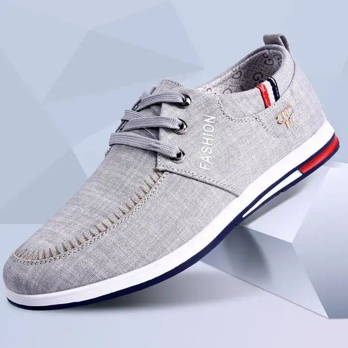 Chaussures en toile pour homme style coréen Beijing Old Man – Anti-odeur