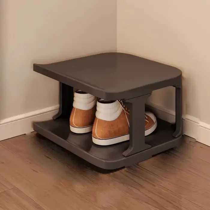 The Gap Shoe Rack : une solution de rangement verticale pour chaussures, pour un accès et une sortie