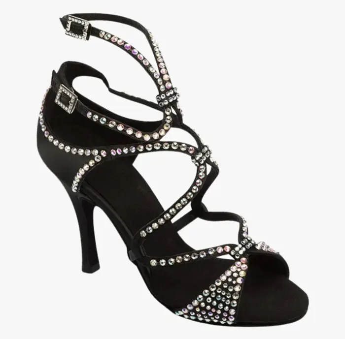 Loogtshon chaussures de danse latine femmes