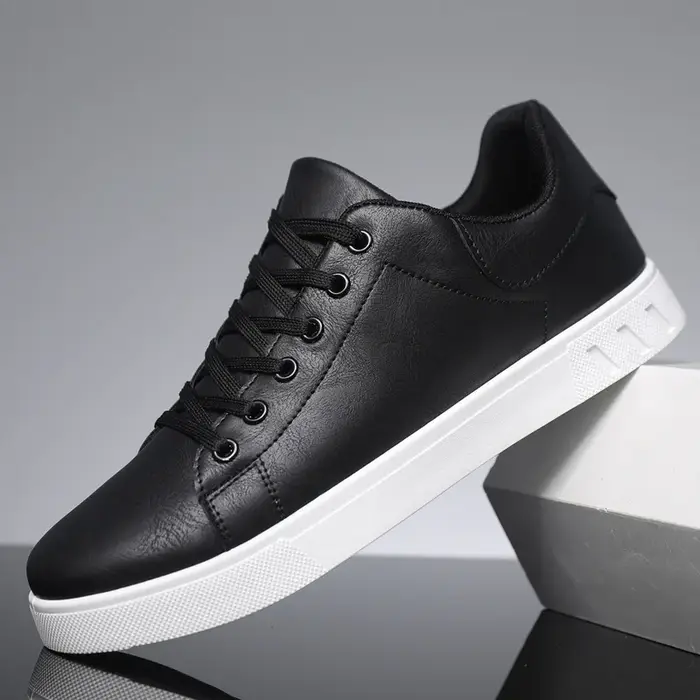 Chaussures décontractées, mocassins, baskets en cuir britanniques, chaussures plates, chaussures en 