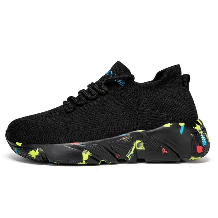 Baskets larges respirantes pour hommes, chaussures de course confortables, grandes tailles, bottes d