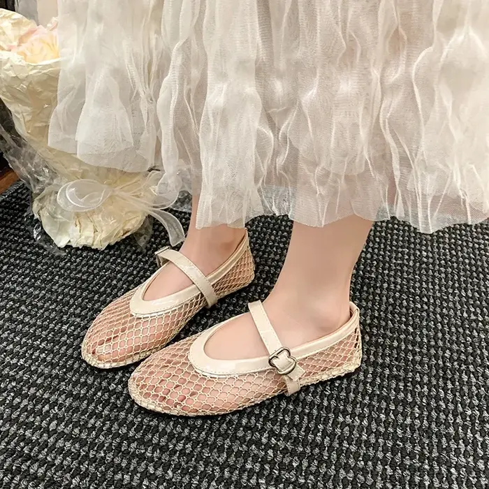 Chaussures de Ballet en maille pour femmes