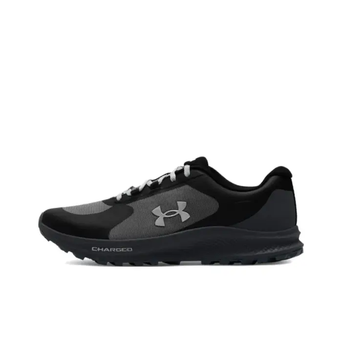 POIZON Under Armour Charged Bandit Trail 3 Chaussures de course décontractées respirantes résistantes aux abrasions pour hommes Noir 6007221-001