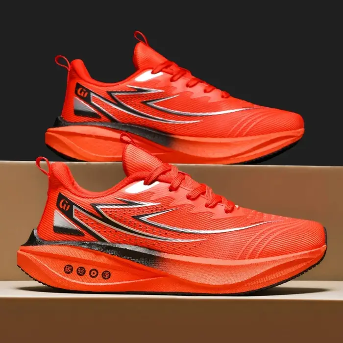 Chaussures de course pour femmes, style sport décontracté, baskets d'automne et d'hiver, couleur unie, toutes saisons, coupe basse, bout rond, à lacets, adaptées à la course, à la randonnée et à un us