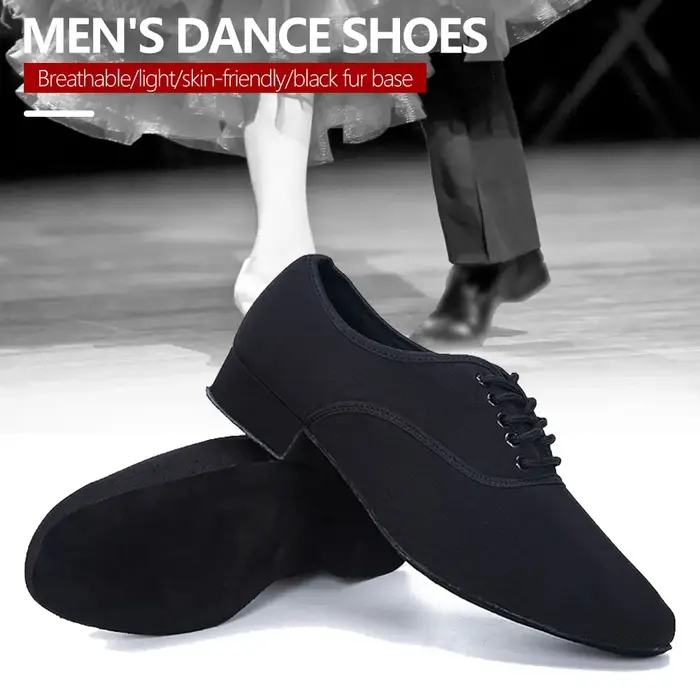 Baskets de Jazz modernes de haute qualité pour hommes, chaussures professionnelles noires Oxford sup
