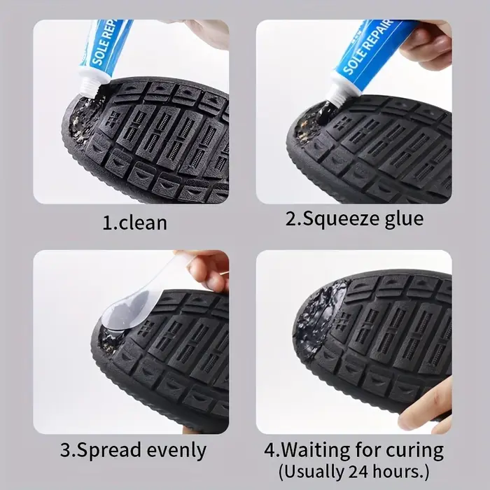 Colle de réparation de semelles de chaussures imperméable