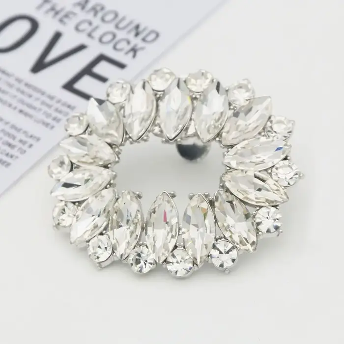 Breloques de mariage, bijoux strass, décorations de chaussures en cristal, Clips décoratifs brillant