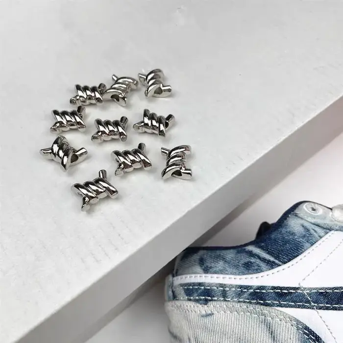 Boucle de chaussure à nœud d'épine pour hommes et femmes