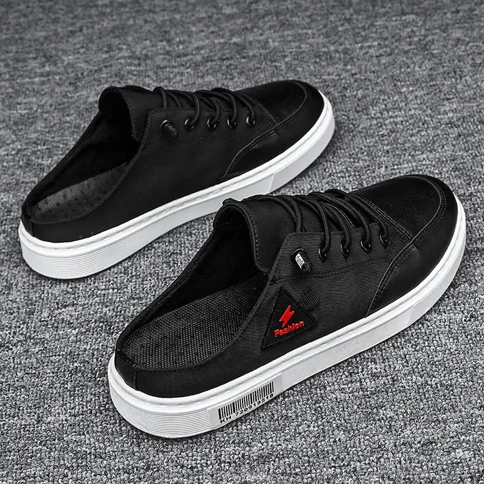 Chaussures en toile à enfiler pour hommes