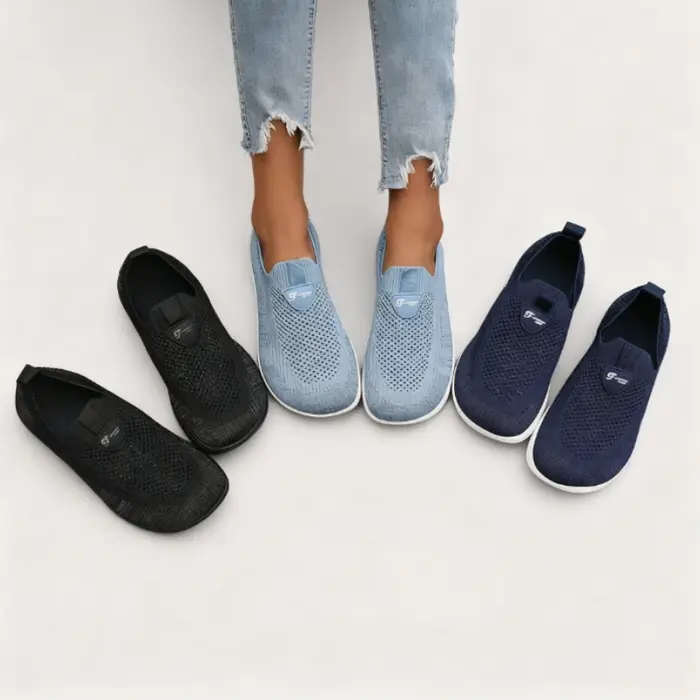 Chaussures plates à bout large pour femmes