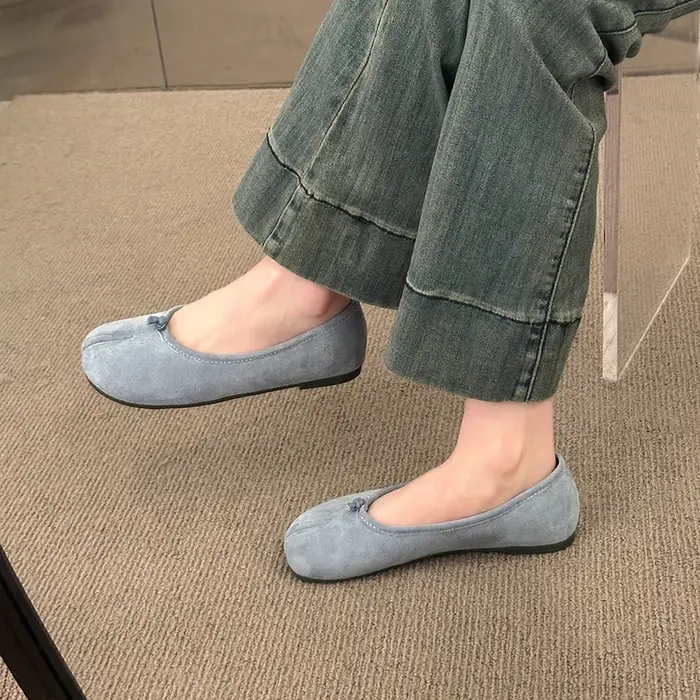 Chaussures Tabi Ninja de style japonais pour femme