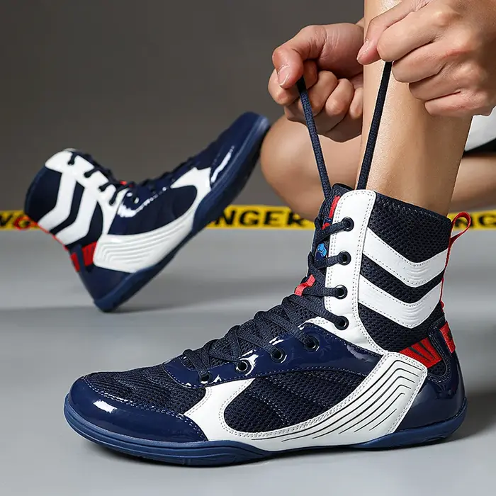 Chaussures de lutte antidérapantes