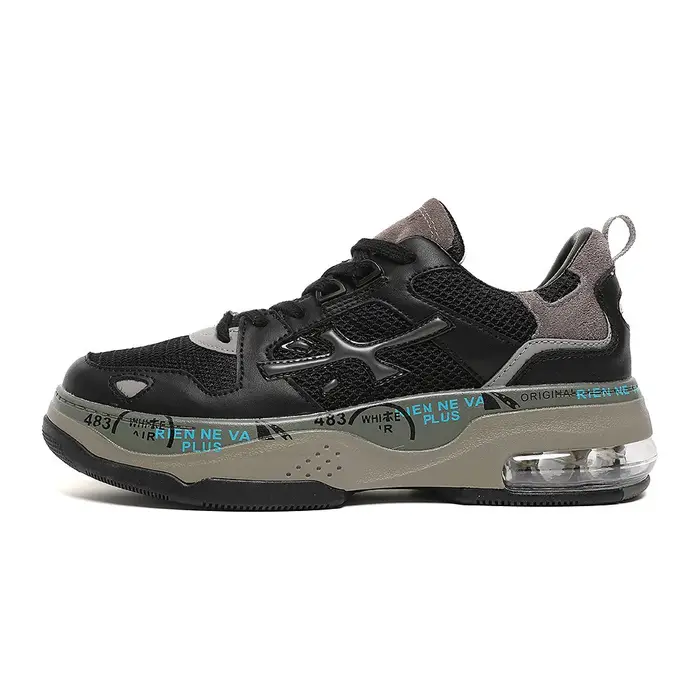 Chaussures de sport respirantes en cuir Premiata pour hommes
