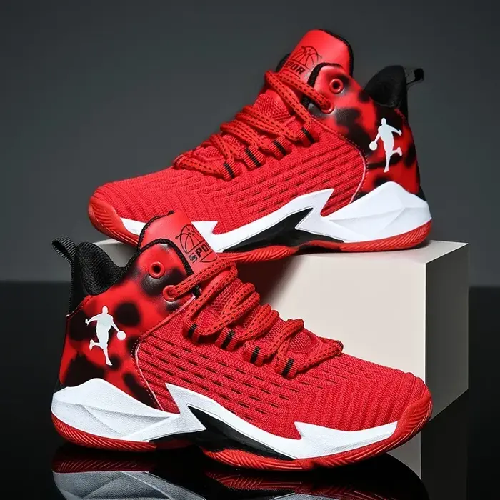 Chaussures de basket-ball respirantes et confortables pour enfants