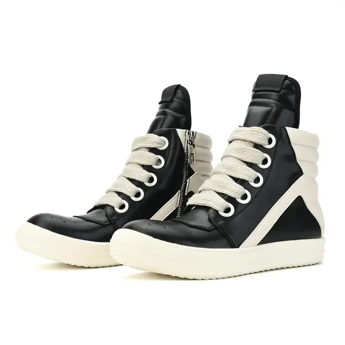 Baskets décontractées de haute qualité pour hommes, bottines montantes à semelles épaisses, bottes à