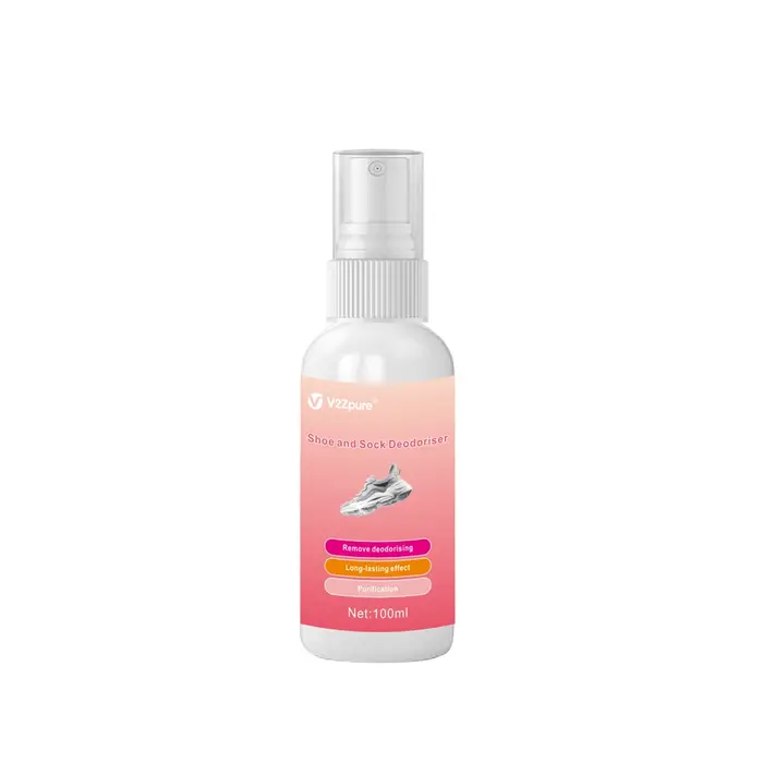 Spray Désodorisant Parfumé pour Chaussures et Chaussettes, Éliminateur d'Odeurs pour Pieds, Chaussur