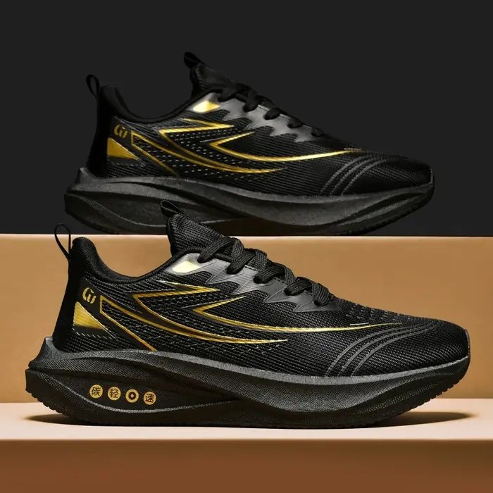 Chaussures de course pour femmes, style sport décontracté, baskets d'automne et d'hiver, couleur unie, toutes saisons, coupe basse, bout rond, à lacets, adaptées à la course, à la randonnée et à un us
