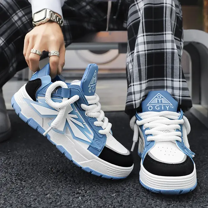 Nouvelles chaussures hommes automne décontracté plate-forme baskets tendance luxe